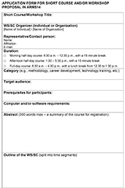 Application Form (English Only)